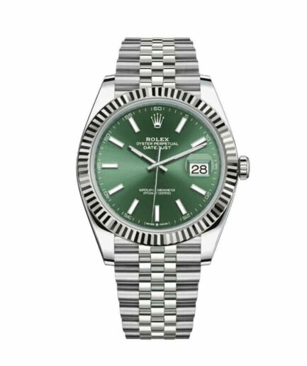 Datejust 41 Mint Green Dial Super Clone Watch