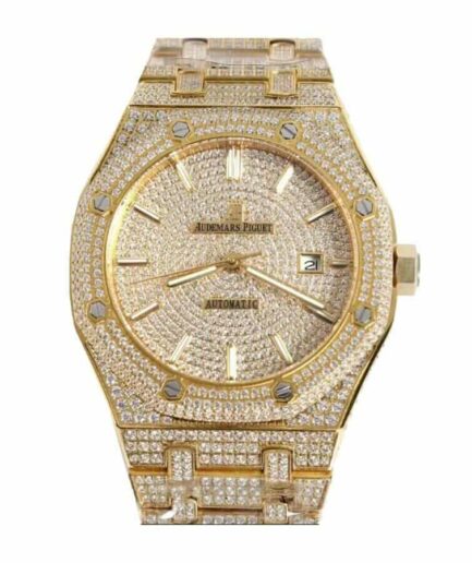 Fully Iced Out Ap Super Clone Watch