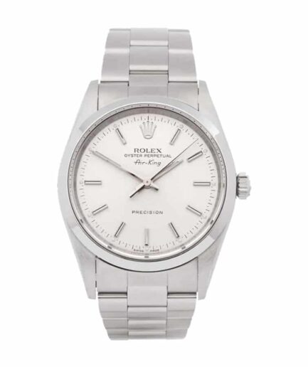Rolex Air King 14000 Stainless Steel White Dial Super Clone Watch