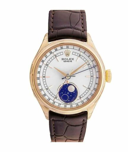 Rolex Cellini Moonphase White Dial New 50535-0002 Super Clone Watch