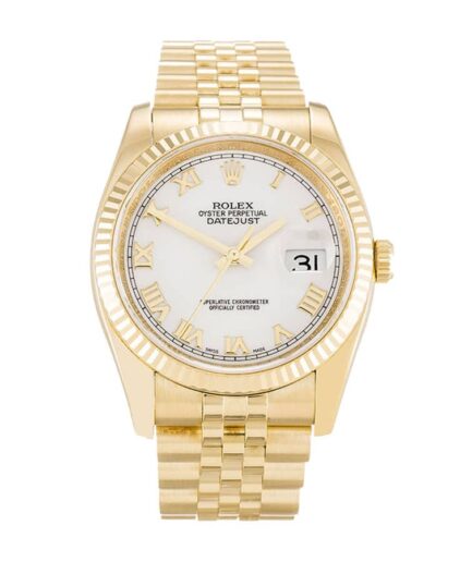 Rolex Datejust 116238 Gold Super Clone Watch