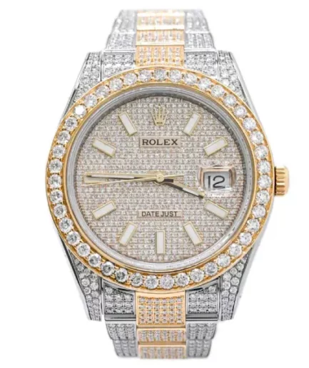 Rolex Datejust 116333 Two Tone Yellow Gold Super Clone Watch