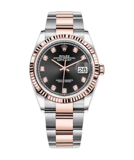 Rolex Datejust 126231 Black With Diamond Dial Super Clone Watch