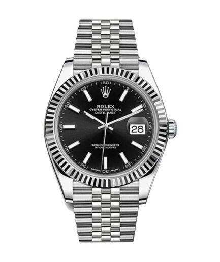 Rolex Datejust 126234 Stainless Steel Black Dial Super Clone Watch