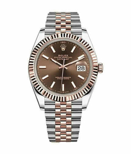 Rolex Datejust 126331 Everose Gold Automatic Chocolate Dial Jubilee Super Clone Watch