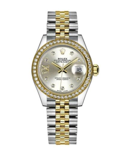 Rolex Datejust 279383RBR-0003 Champagne & Diamond Dial Super Clone Watch