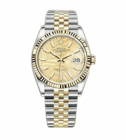 Rolex Datejust 36 Yellow Gold Super Clone Watch