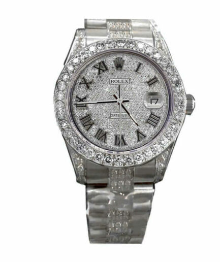 Rolex Datejust 41 Diamond Super Clone Watch
