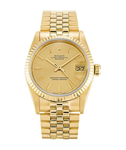 Rolex Datejust Champagne Dial Super Clone Watch