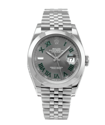 Rolex Datejust II Perpetual Grey Roman Dial 126300Jubilee Super Clone Watch