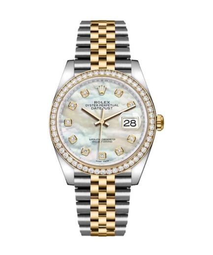 Rolex Datejust Mother Of Pearl 116243 Jubilee Super Clone Watch