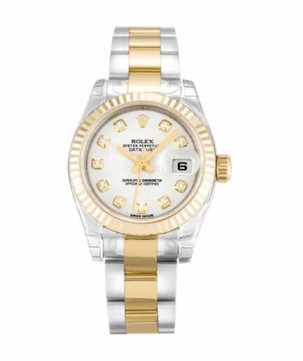 Rolex Datejust Two Tone Super Clone Watch