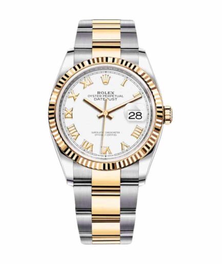 Rolex Datejust White Roman Super Clone Watch