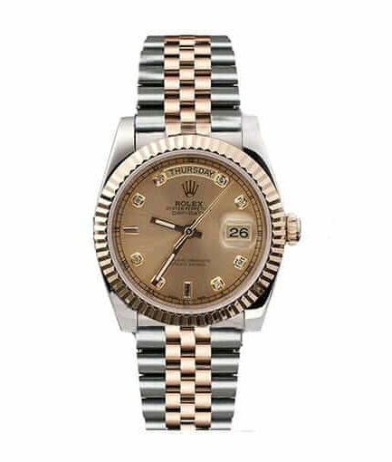 Rolex Day-Date 128238 Yellow Gold With Diamond Dial Super Clone Watch