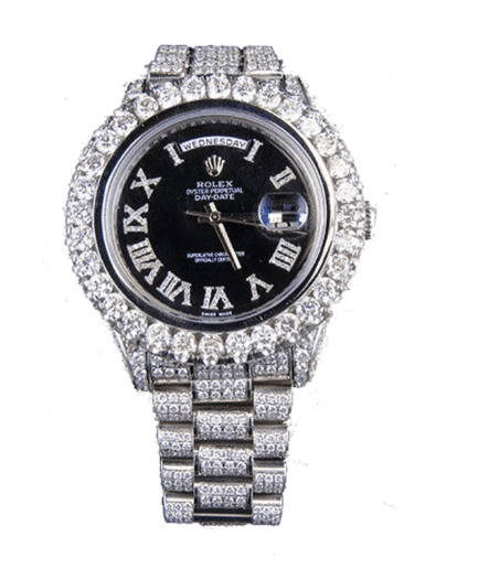 Rolex Day-Date 218239 Fully Iced Out Super Clone Watch