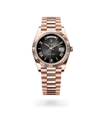 Rolex Day-Date 40 Black Smoke Dial Super Clone Watch