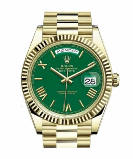 Rolex Day-Date Green Roman Dial