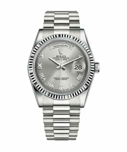 Rolex Day-Date Rose Gold President Green Roman Dial 228235 Super Clone Watch