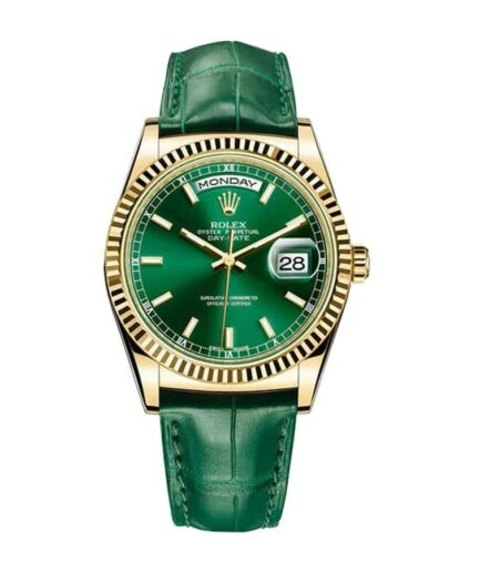 Rolex Daydate Green Super Clone Watch
