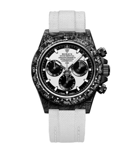 Rolex Daytona Carbon Cosmograph Cream Dial 4130CR Super Clone Watch