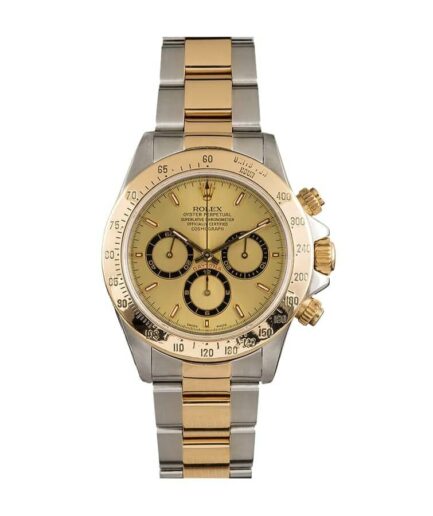 Rolex Daytona Cosmograph Yellow Gold Champagne Dial 16523 Super Clone Watch