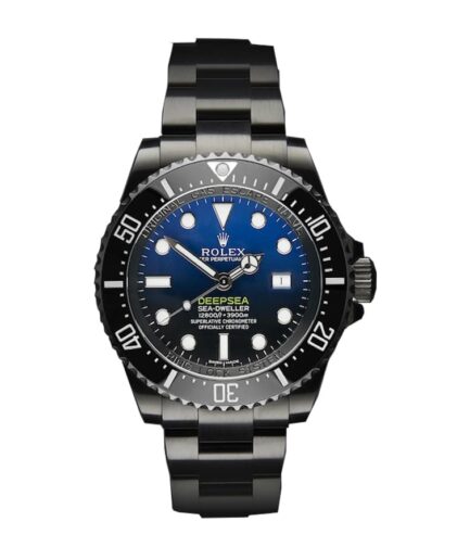 Rolex Deepsea Sea-Dweller Black PVD 116660 D-Blue Oyster Super Clone Watch
