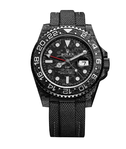 Rolex DiW NTPT Carbon Super Clone Watch