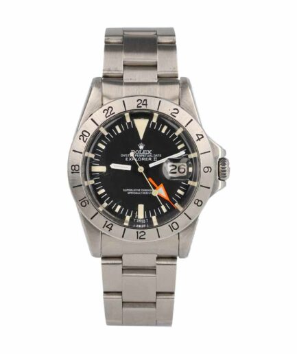 Rolex Explorer II 1655 (Antique) Black Dial WARO025 Oyster Super Clone Watch