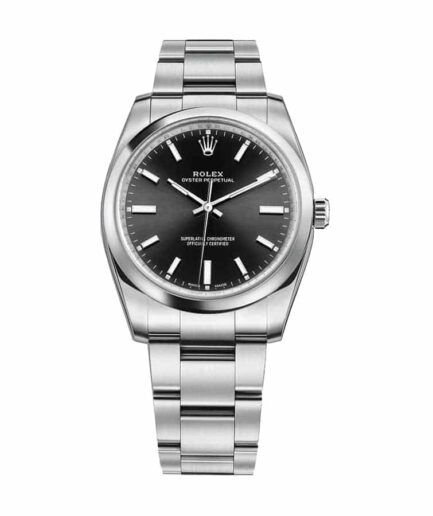 Rolex Oyster Perpetual Automatic Black Dial Ladies 114200 Super Clone Watch