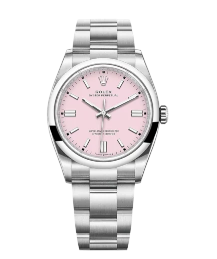 Rolex Perpetual Pink 124300 Super Clone Watch