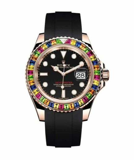 Rolex Perpetual Yacht-Master Gem-Set Bezel 116695 SATS Super Clone Watch