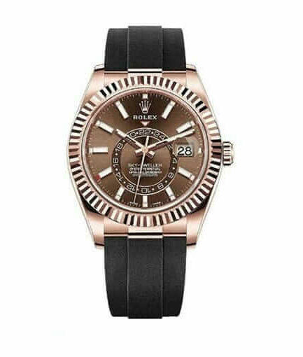 Rolex Sky-Dweller 326235 Chocolate Dial Super Clone Watch