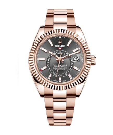 Rolex Sky-Dweller 326935-0007 SRO Automatic Everose Rhodium Dial Oyster Super Clone Watch