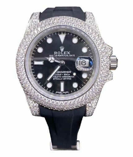 Rolex Submariner 116336 Black Dial Diamond Bezel Super Clone Watch