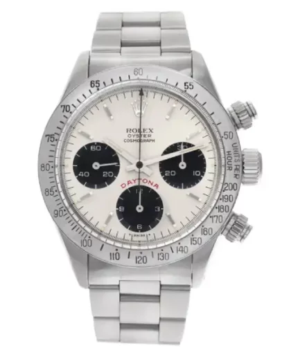 Rolex Vintage Daytona 6263 Silver Big Red Dial Super Clone Watch
