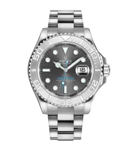 Rolex Yacht-Master 116622-0003 Platinum & Rhodium Dial Super Clone Watch