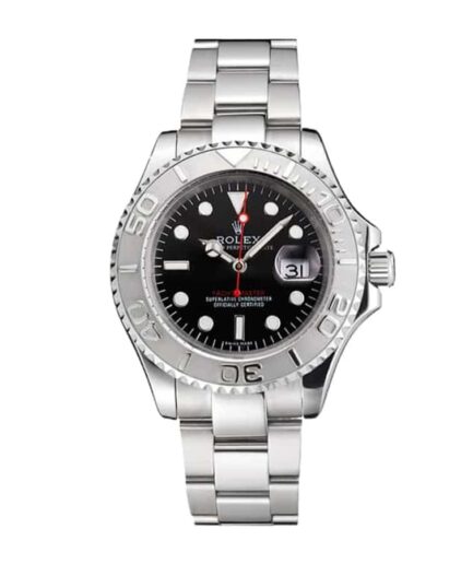 Rolex Yacht-Master 116622 Stainless Steel Dark Rhodium Dial Super Clone Watch
