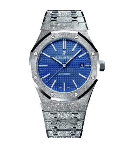 Frosted AP Blue Super Clone Watch