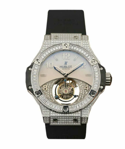 Hublot With Diamond Gray Super Clone Watch