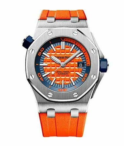Orange Fake Audemars Piguet