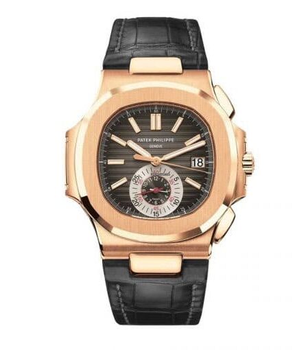 Patek Philippe Nautilus Rose Leather Super Clone Watch
