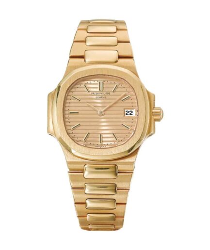 Patek Philippe Nautilus Vintage Gold Super Clone Watch