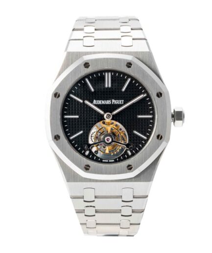 Royal Oak Tourbillon Black Super Clone Watch